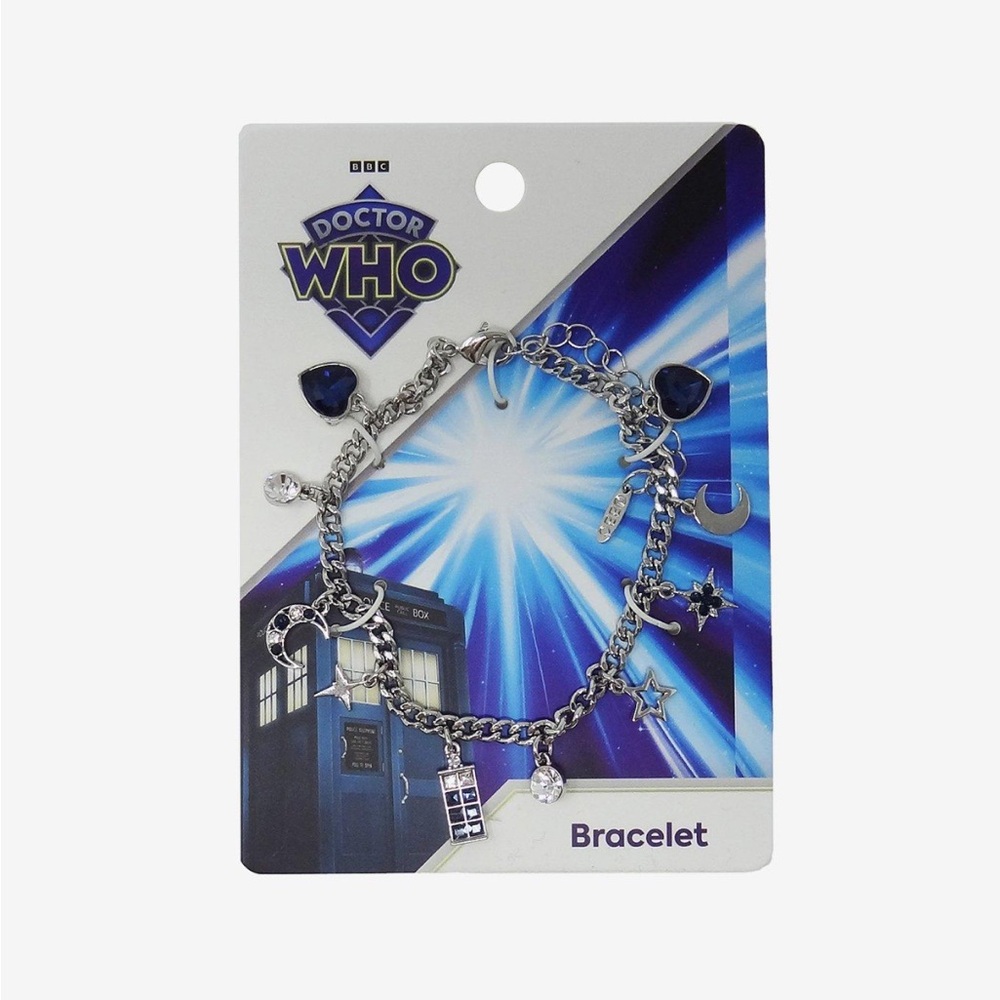Doctor Who Tardis Celestial Charm Bracelet Hot Topic